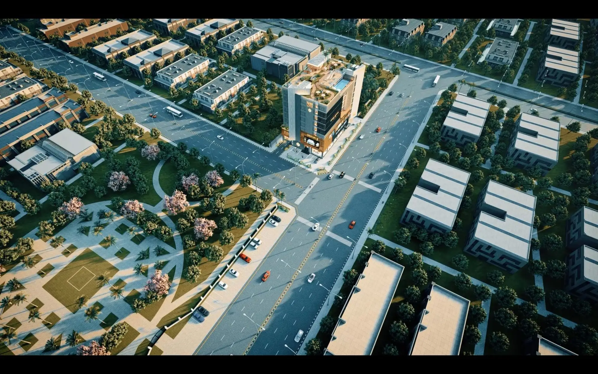 Century Venture, Lahore 3D render, render 2