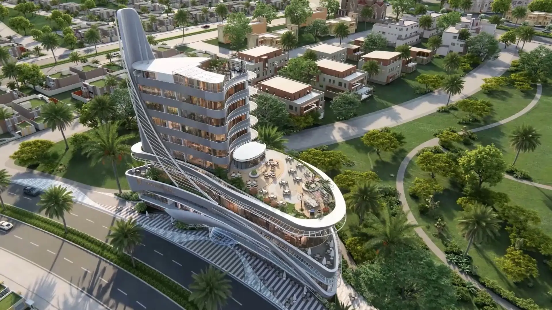 The Dunes Mall, Bahria Town 3D render, render 4
