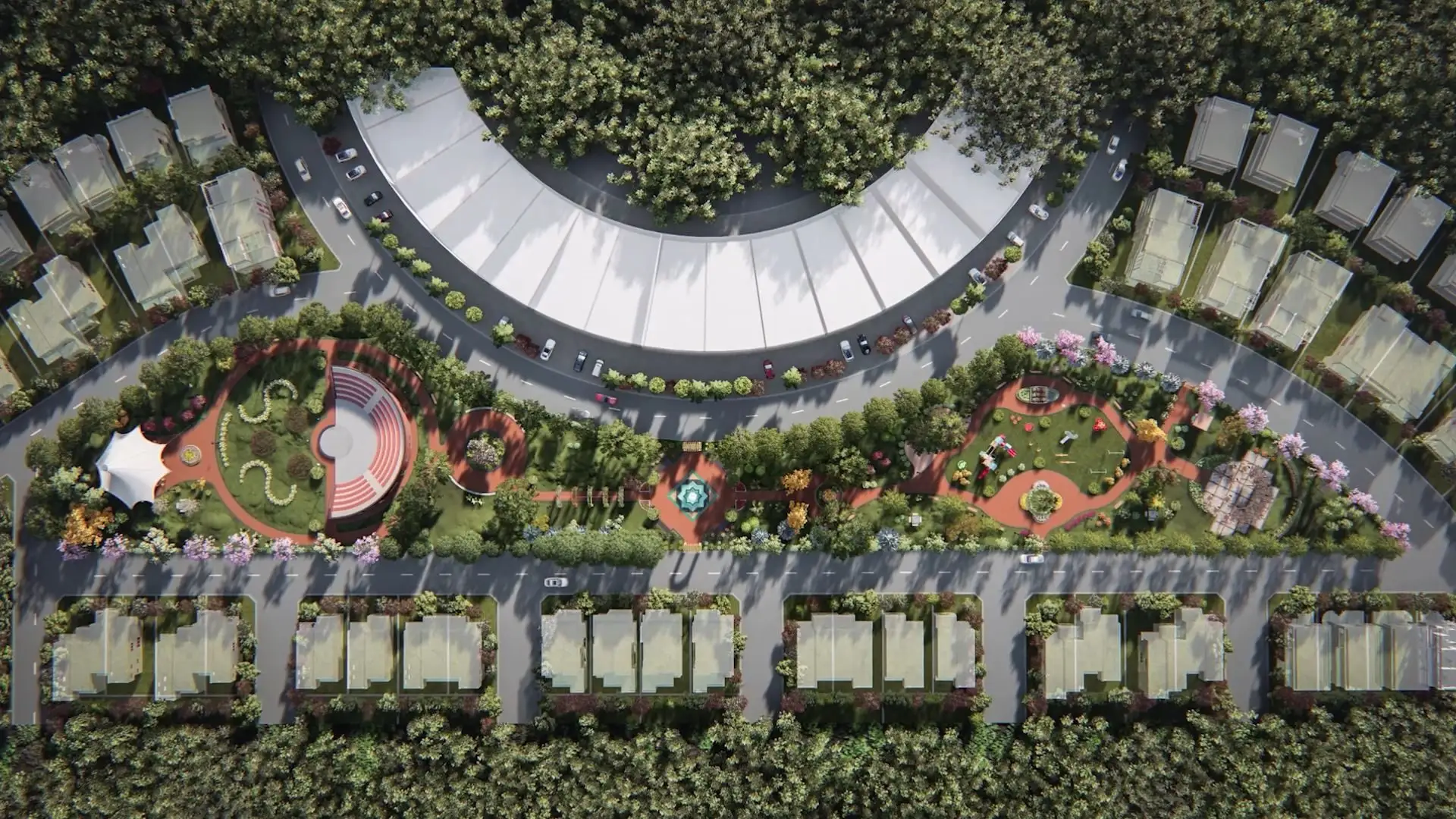 Grand City Mardan 3D render, render 4