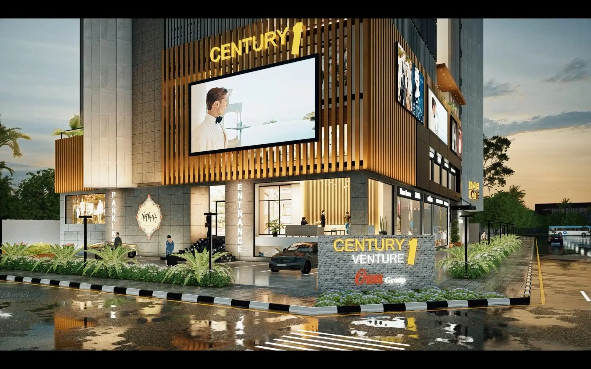 Century Venture, Lahore 3D render, render 5