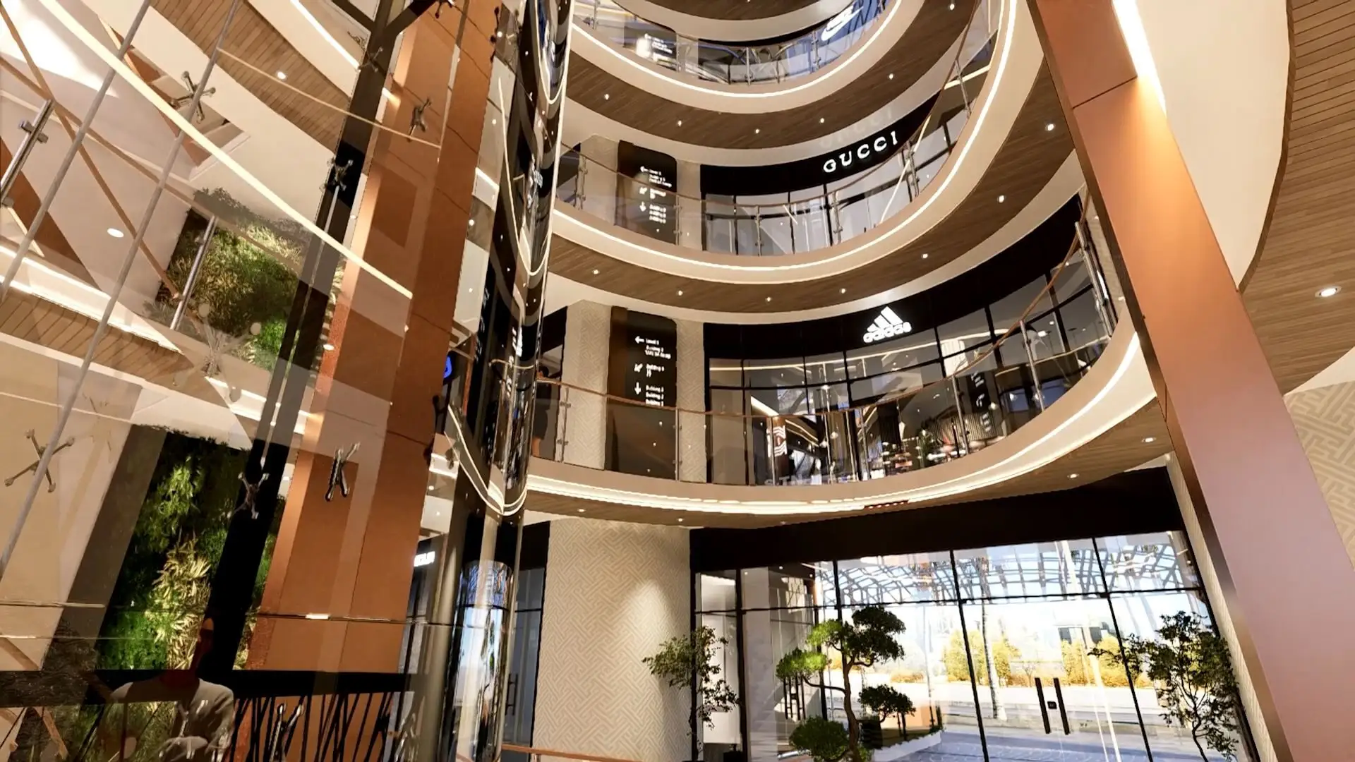 The Dunes Mall, Bahria Town 3D render, render 5