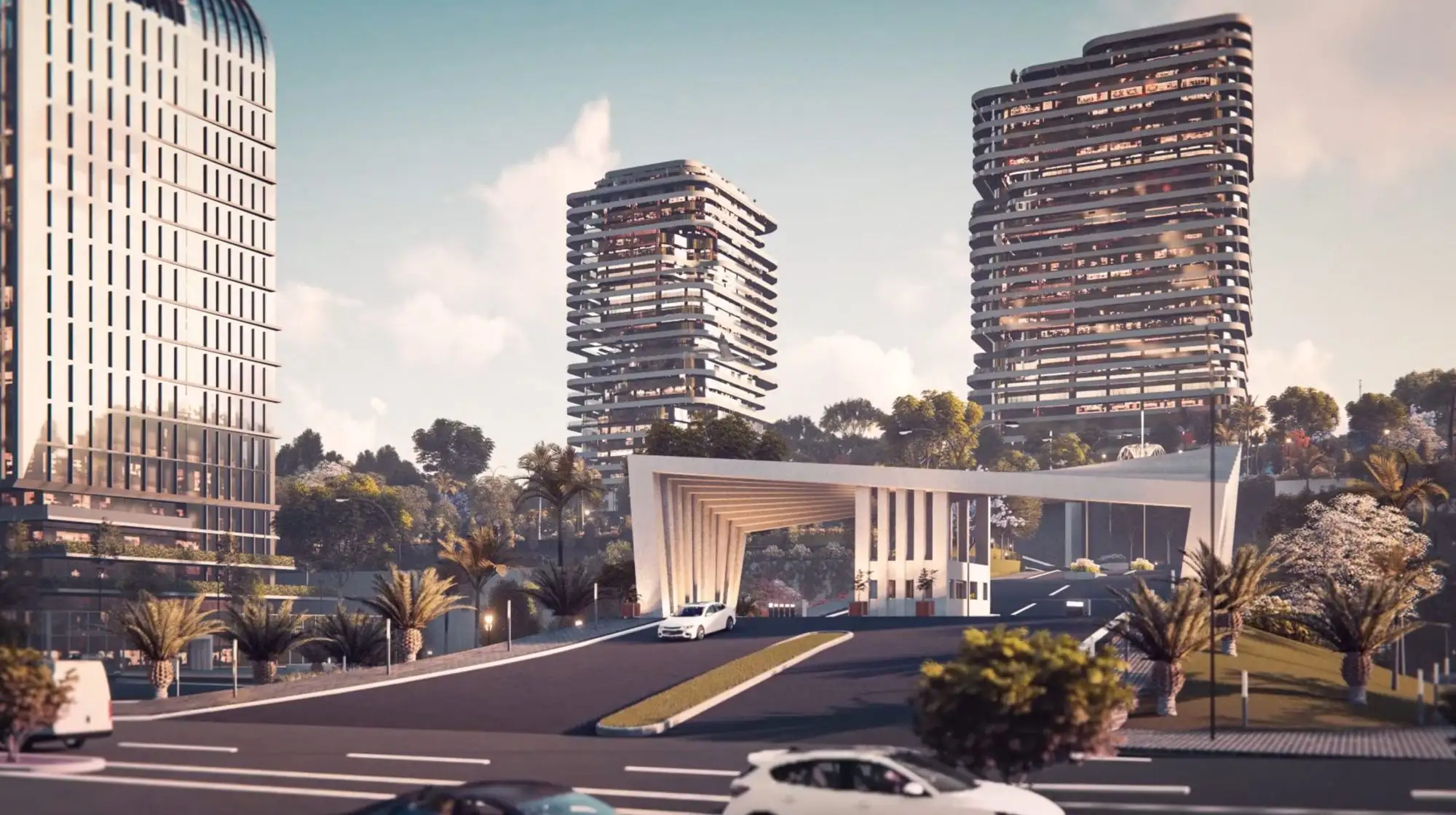 Emirates Enclave, Islamabad 3D render, render 5