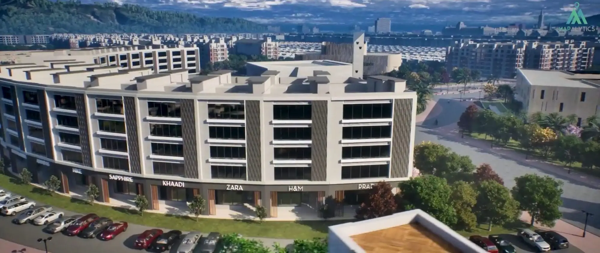 Akbar Housing Scheme 3D render, render 7