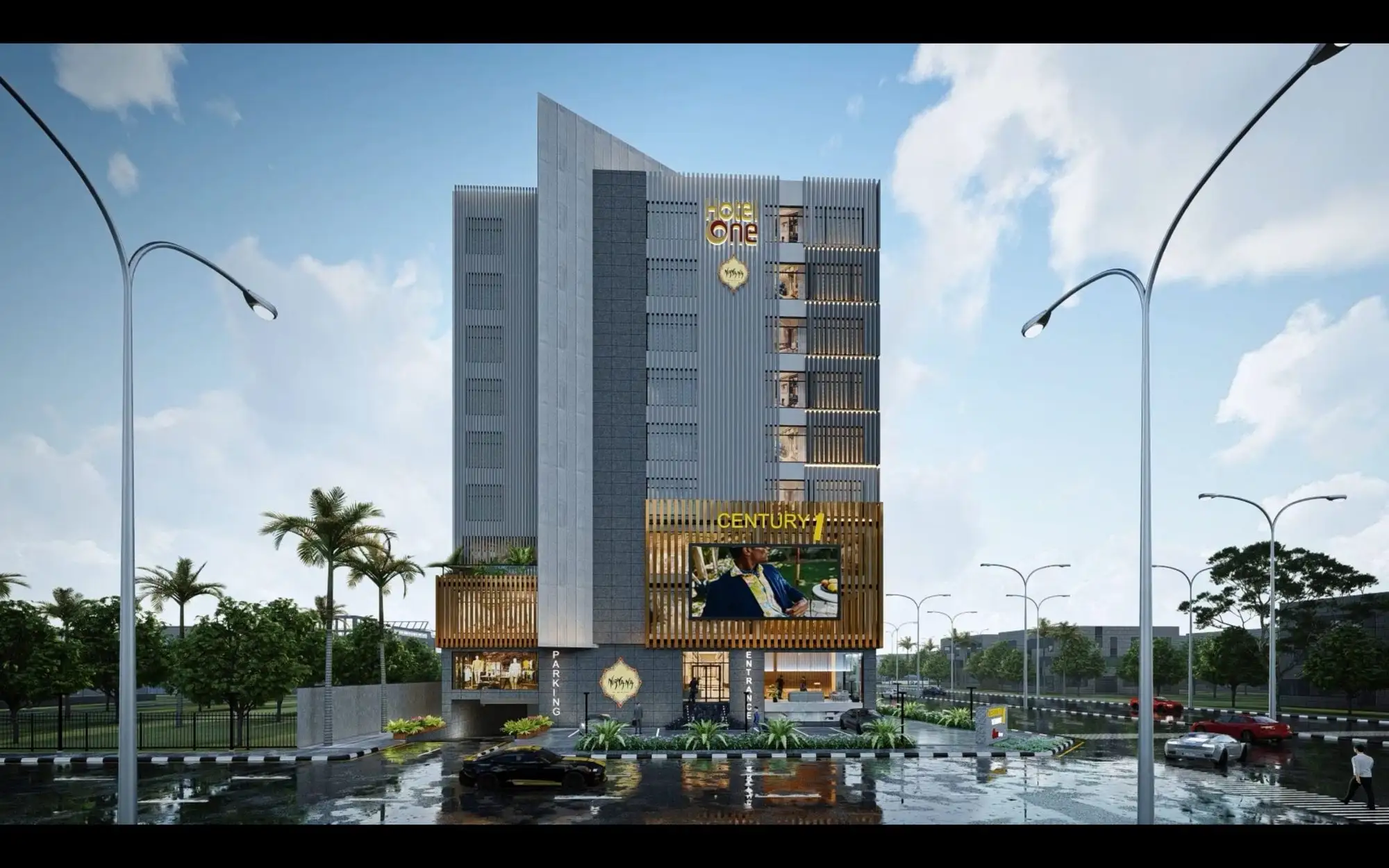 Century Venture, Lahore 3D render, render 7