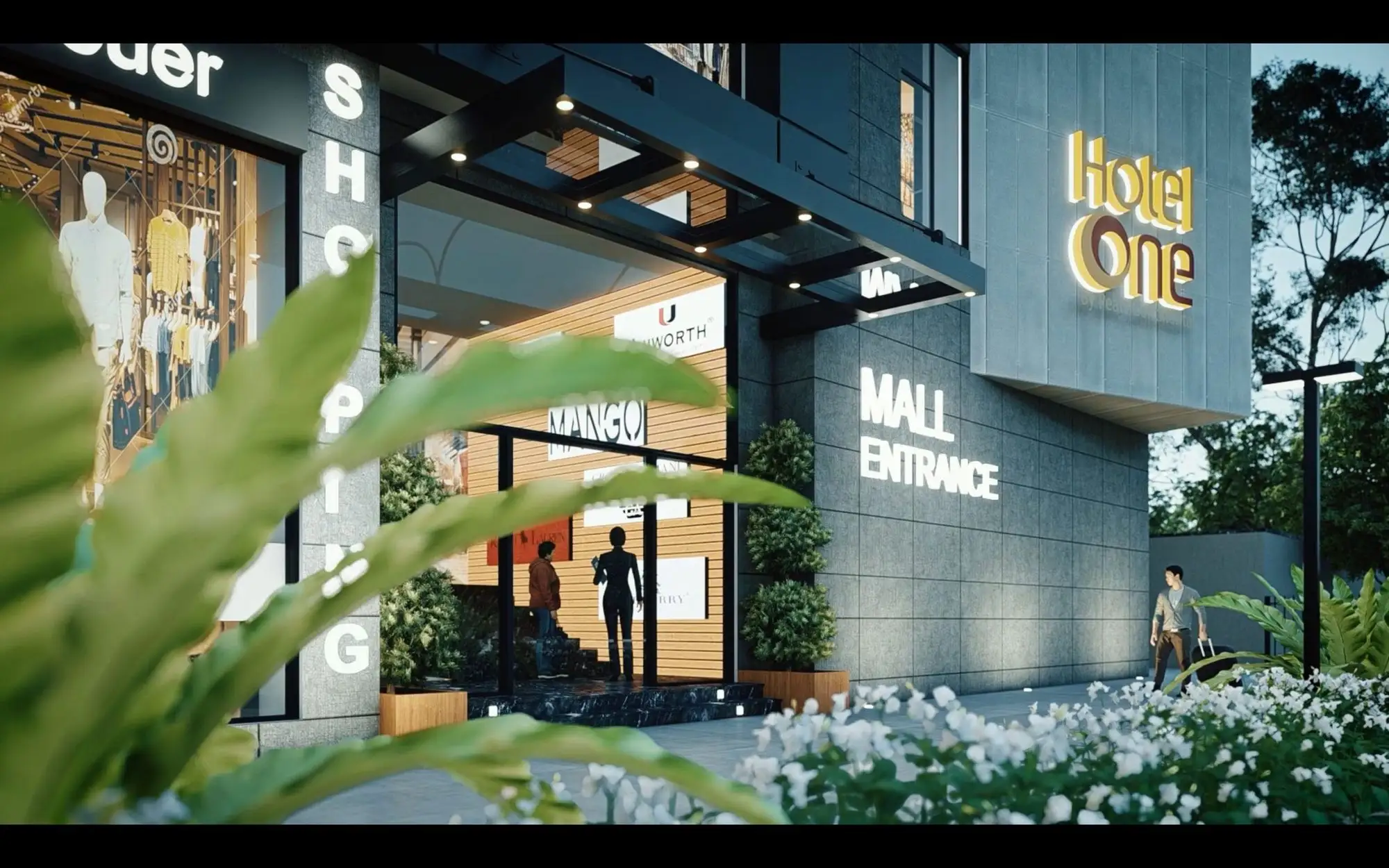 Century Venture, Lahore 3D render, render 8