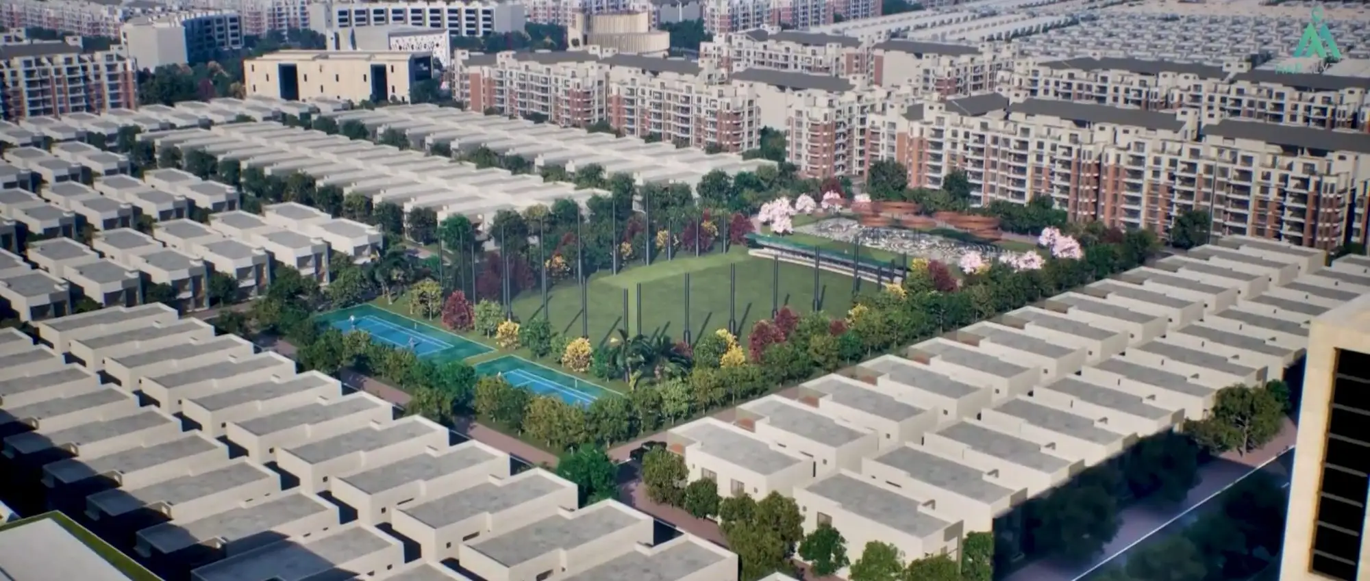 Akbar Housing Scheme 3D render, render 9