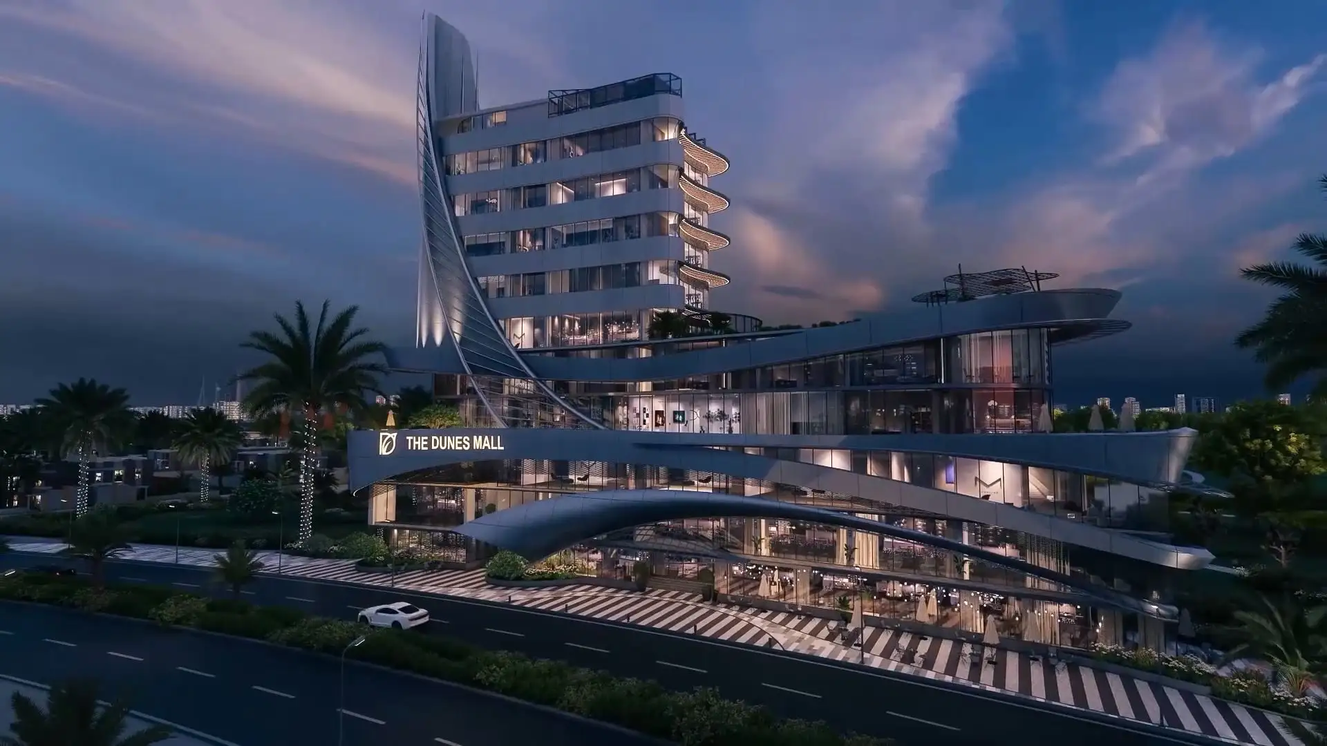 The Dunes Mall, Bahria Town 3D render, render 10