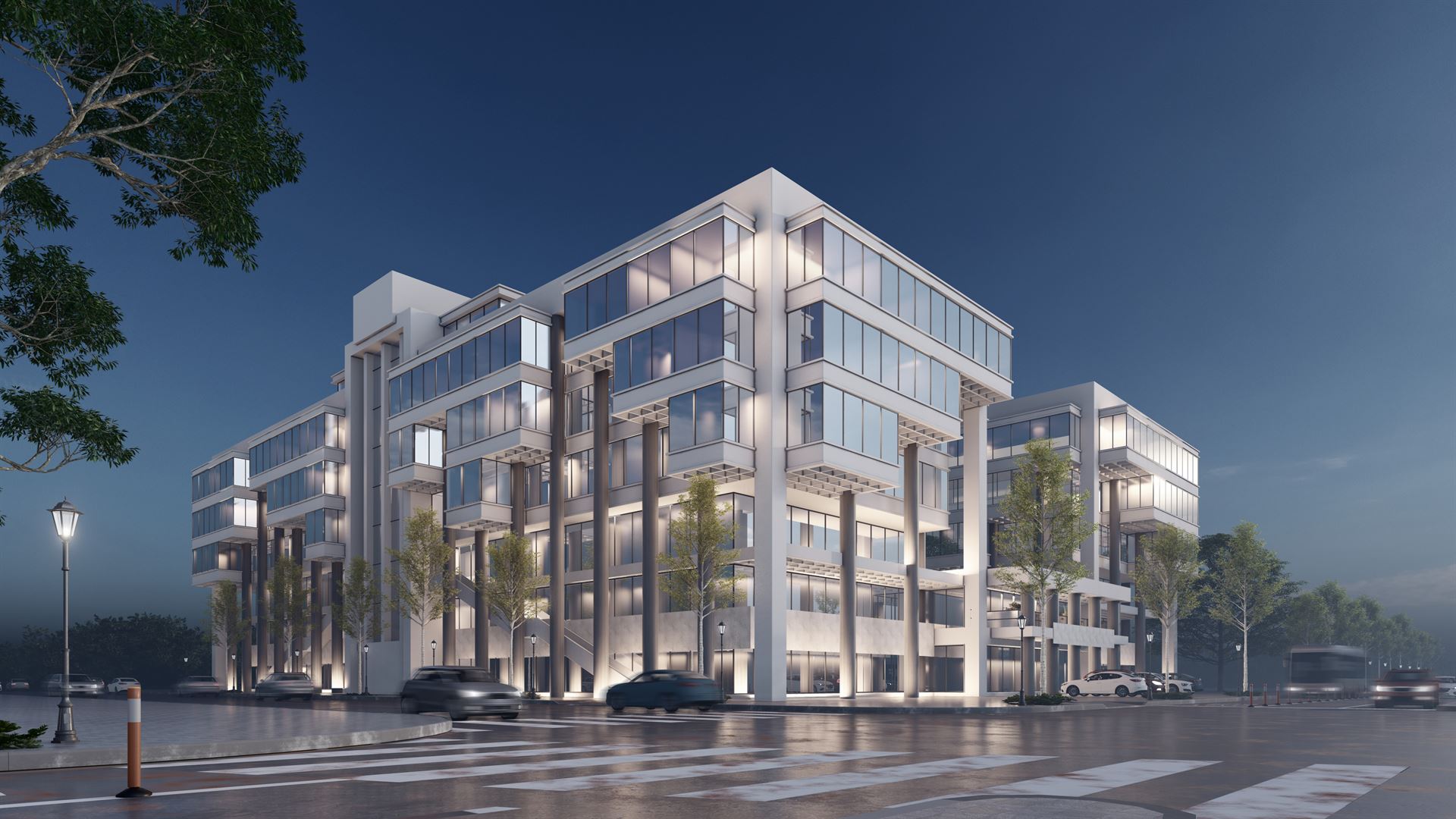 Razia Sharif Plaza – 3D Rendering